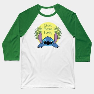 " Ohana Means Family " - Lilo & Stitch Baseball T-Shirt